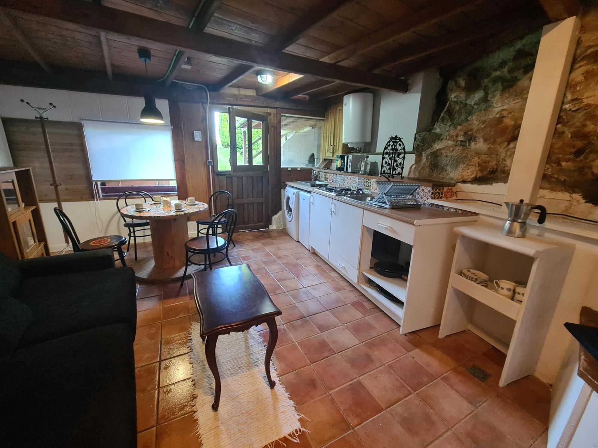 Refugio Finca El Canu Valdaliga Bagian luar foto